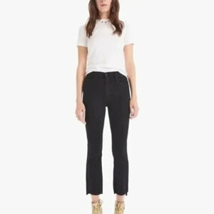MOTHER THE INSIDER CROP STEP FRAY SIZE 25 B754